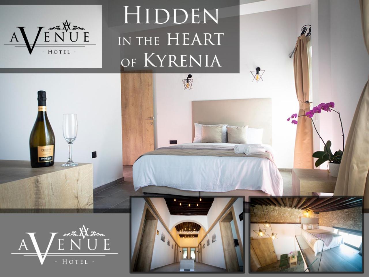 Avenue Hotel Kerýnia Eksteriør bilde